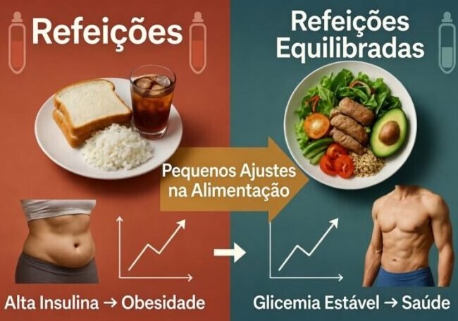 Pico de Insulina: O Vilão Silencioso que Favorece a Obesidade (e Como Controlá-lo com Simples Ajustes na Alimentação)